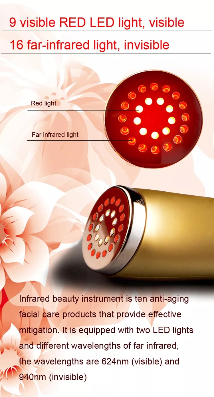 جهاز العناية بالبشرة لرفع وشد الوجه بالفوتون للعناية بالبشرة باستخدام تقنية LED