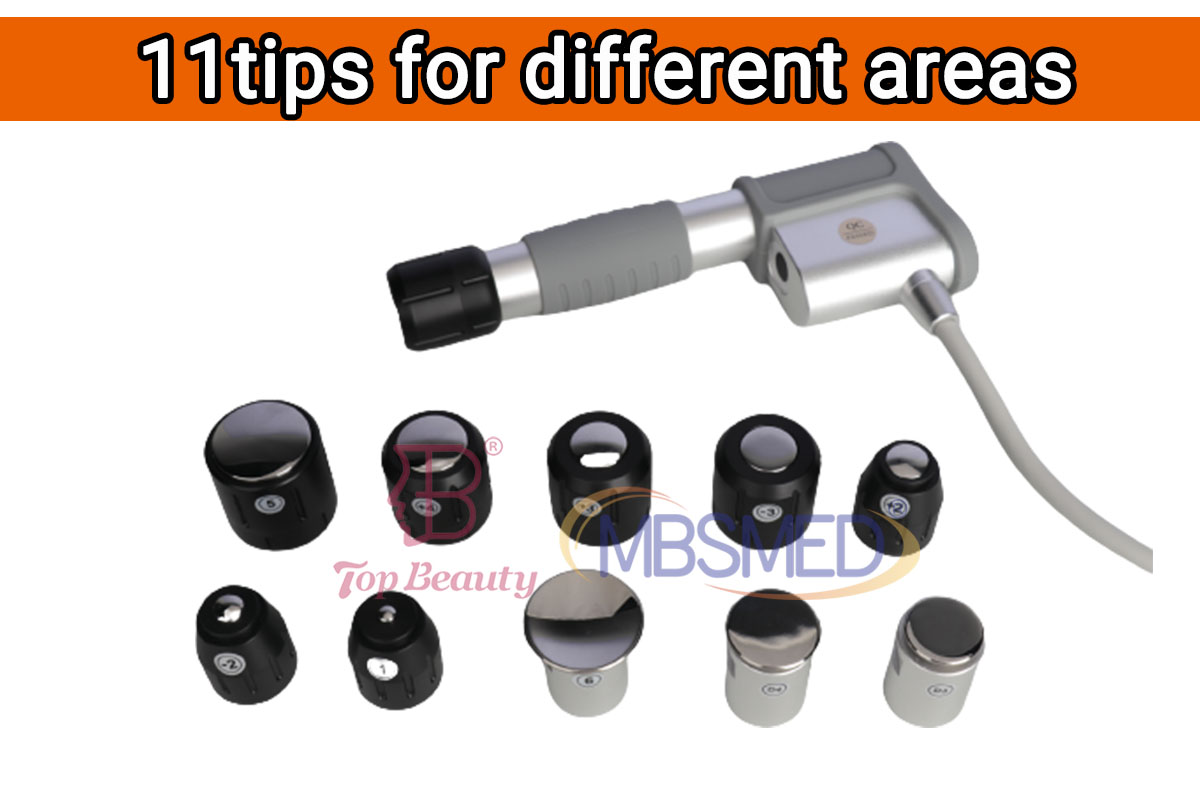 آلة العلاج بالموجات التصادمية لضعف الانتصاب وتخفيف الألم آلة العلاج بالموجات التصادمية ESWT لعلاج الظهر والخصر والساق