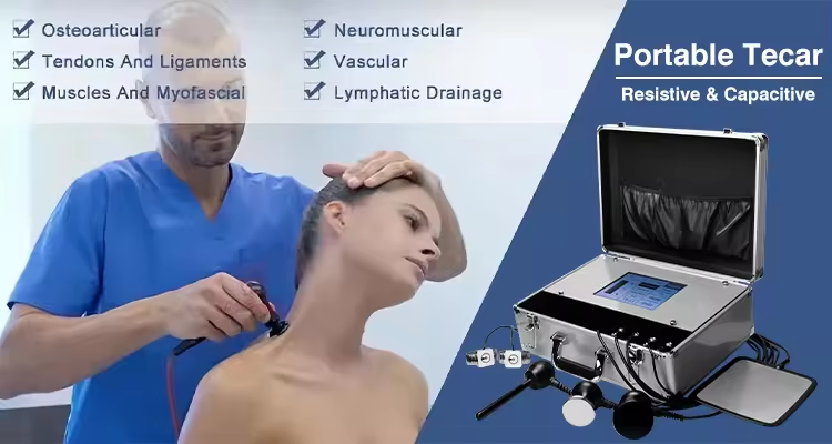 آلة العلاج الطبيعي لتخفيف الألم 448KHZ Indiba Tecar Diatermia