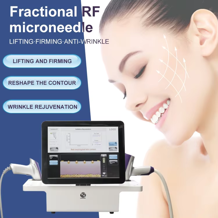 RF Micro-needle + Thermagia Fractional RF System Microneedling RF Fractional Radio Frequency Beauty Equipment