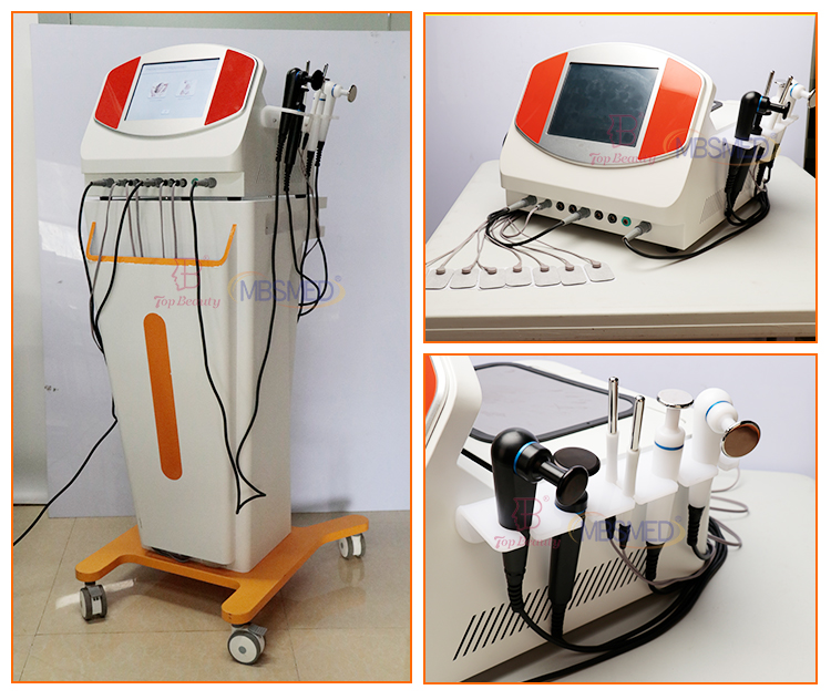 جهاز علاج تيكار إنديبا 448 كيلوهرتز لتخفيف الألم، جهاز تحفيز العضلات بالراديو تردد إنديبا لتنسيق الجسم وآلة العلاج الطبيعي