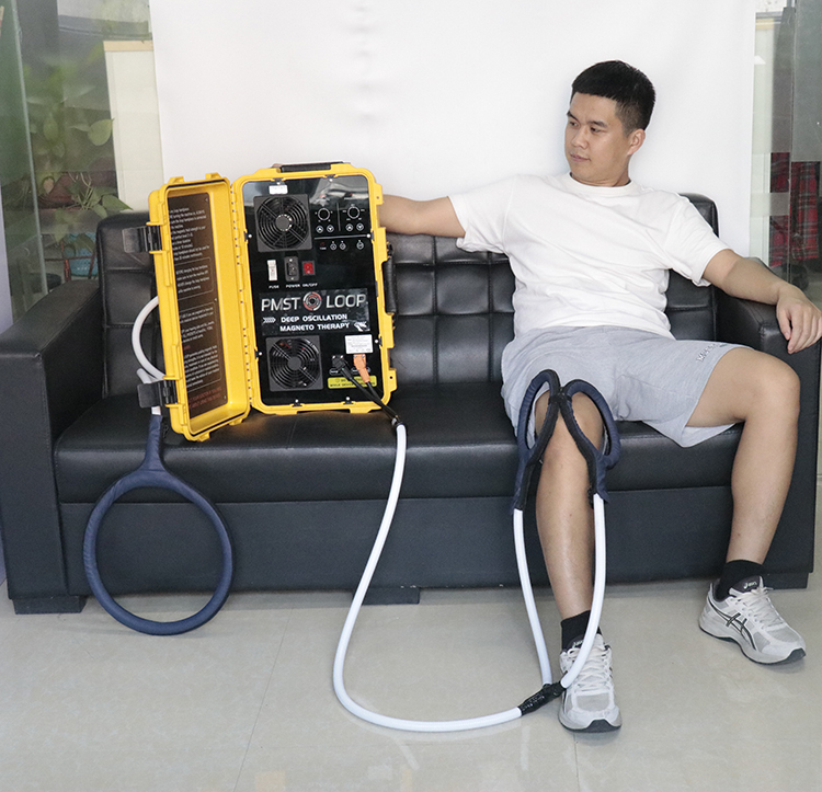 صورة توضح تأثير PEMF على خلايا الدم