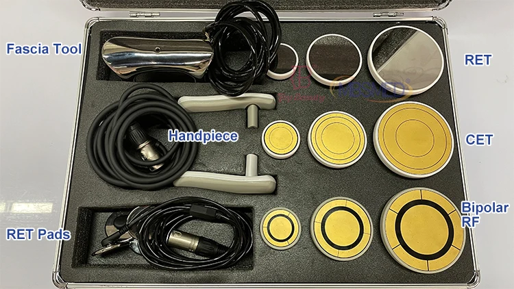 6 في 1 علاج العلاج الطبيعي ديثيرمي سيت ري تيار حراري تِكار انديبليس 448 كيلو هرتز أحدث تقنية