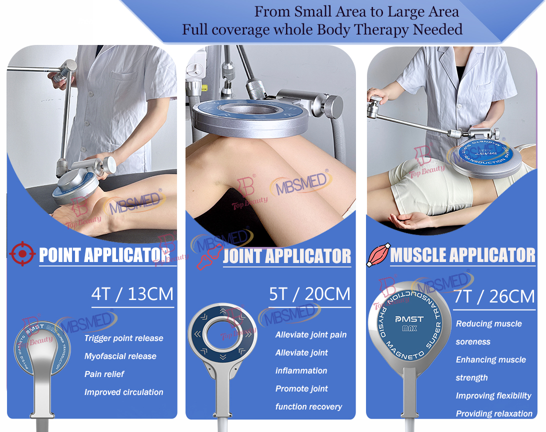 جهاز علاجي مغناطيسي 7T pemf EMTT للعلاج الطبيعي وتخفيف آلام المفاصل