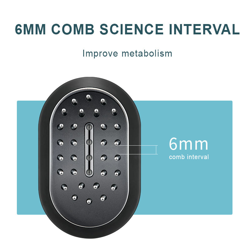 مشط نمو الشعر بالليزر الكهربائي LED يمنع تساقط الشعر ويعزز إعادة نمو الشعر منتجات علاجية للرجال والنساء