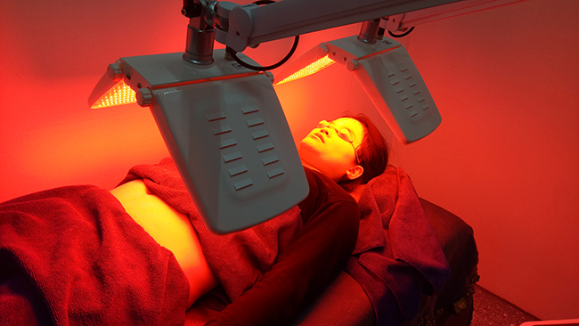 جهاز علاج الوجه بضوء LED ب7 ألوان للعناية بالبشرة والعلاج بالضوء الفوتونى المزدوج PDT