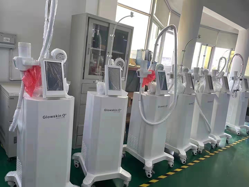 جهاز تدليك الجسم RF بكرة تفريغ 360 درجة