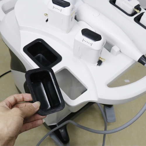 جهاز إعادة تأهيل الجلد بالموجات فوق الصوتية مع دوران 360 درجة لإزالة التجاعيد، جهاز MMFU الرأسي 4D