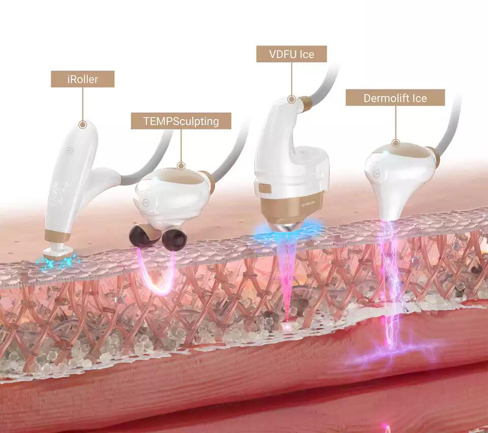 آلة شد الجلد عالية التردد لعام 2023 VDHF rf radio أفضل جهاز لإزالة التجاعيد ومعدات العناية بالوجه رفع ملامح الوجه