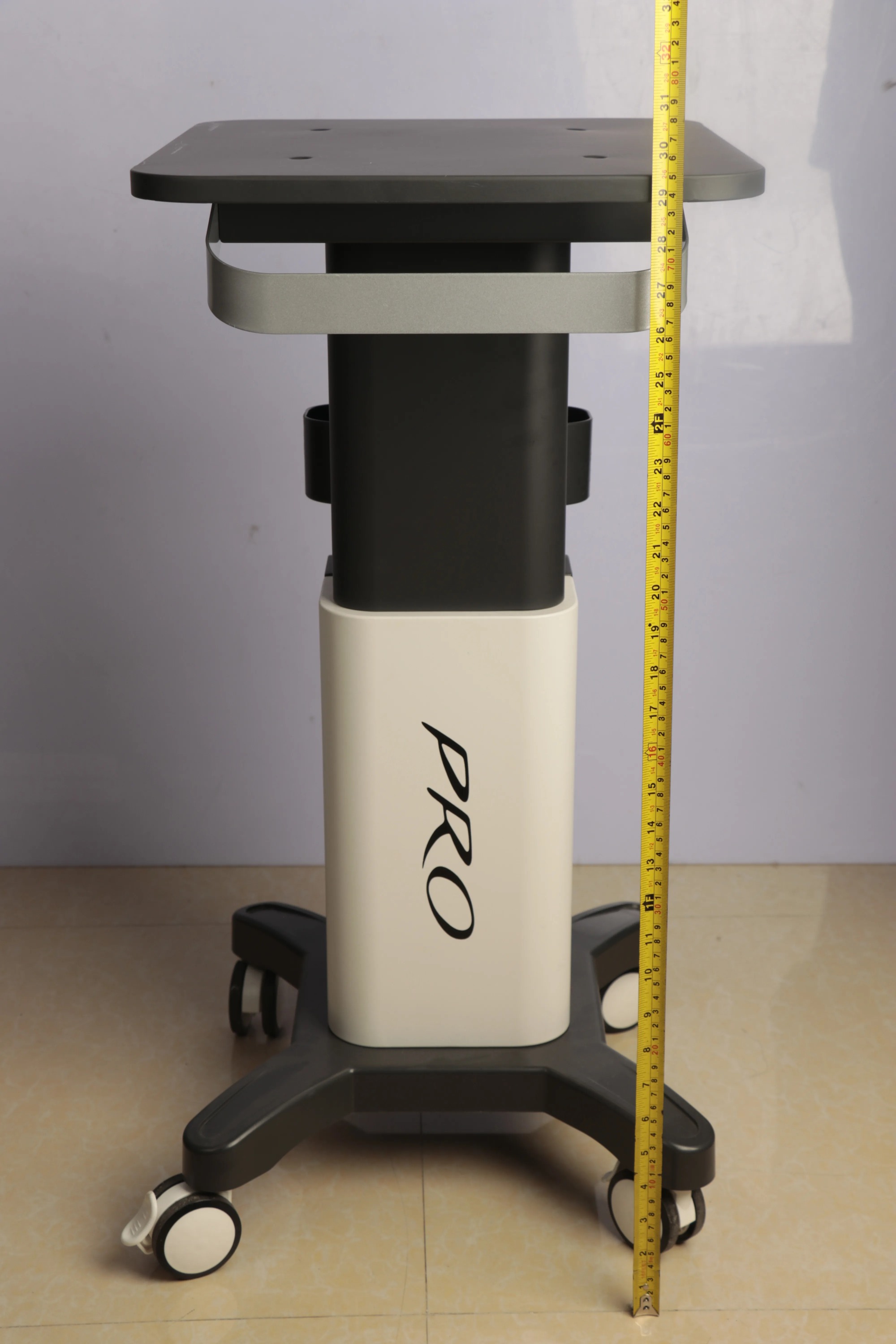 جودة مضمونة عربة جمال صالون تجميل تخزين عربة فاخرة قابلة للطي عربة جمال كي و صبغ أداة عربة