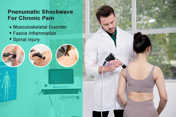 علاج الموجات التصادمية العلاجية أوقيانوس فيزيو برو الصوتي النبضي الشعاعي