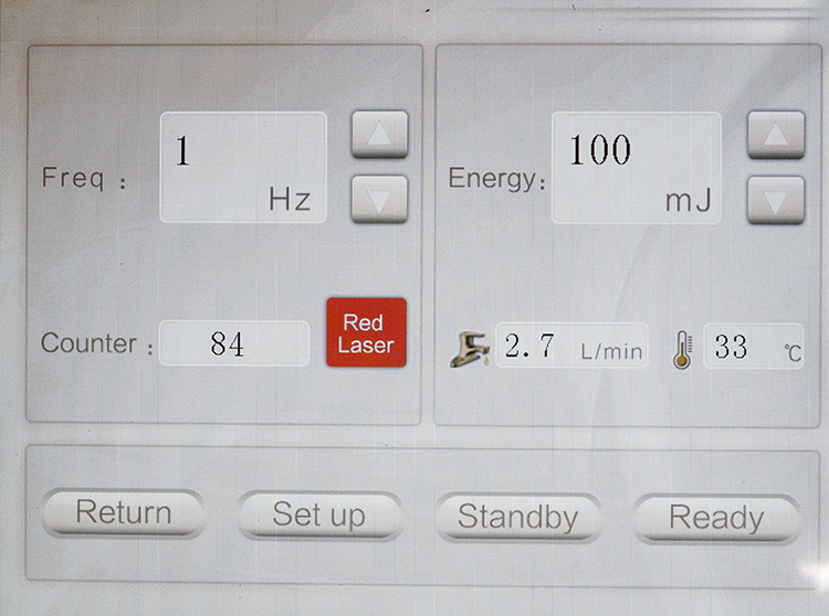 آلة إزالة الوشم بالليزر بيكو Q Switch Nd Yag Laser