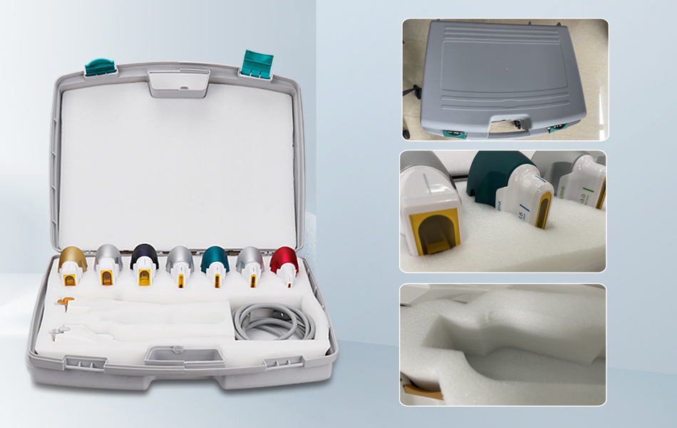 جهاز تجميل الوجه بالموجات فوق الصوتية المركزة عالية الكثافة لإزالة تجاعيد الوجه وشدّه وتنحيف الجسم بجهاز HIFU Vmax 8D