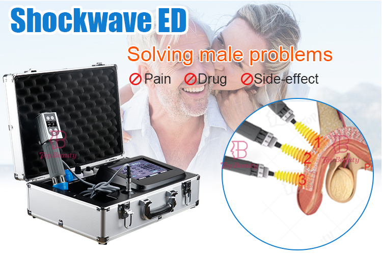 آلة العلاج بالصدمات الكهرومغناطيسية Fswt لضعف الانتصاب وتخفيف الآلام