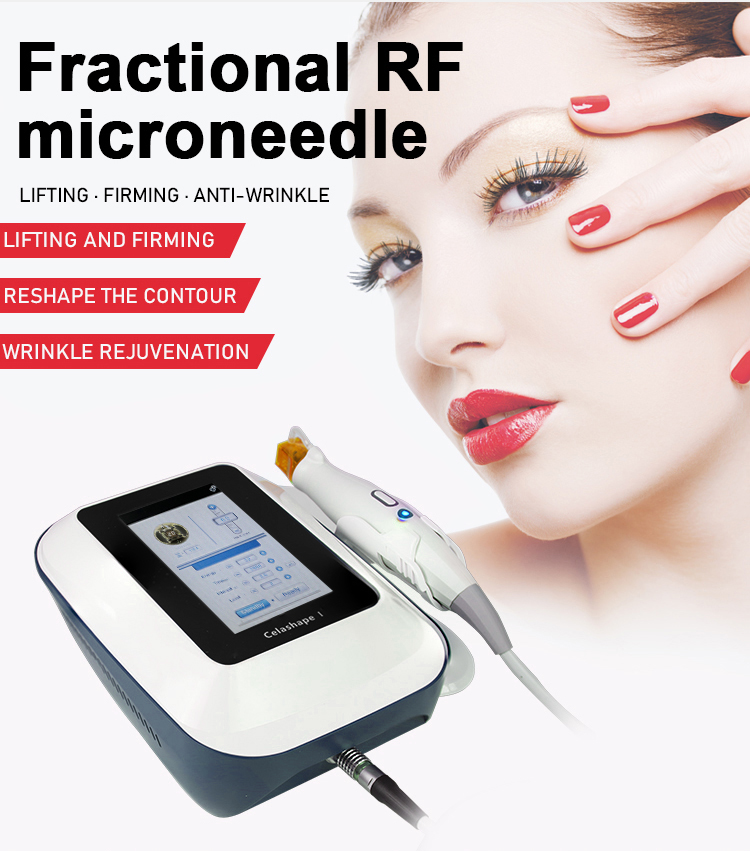 أحدث آلة RF Microneedling للعناية بالوجه وتجديد شباب البشرة سر RF 4 إبر علاج ندبات حب الشباب RF ميكرونيدل كسري