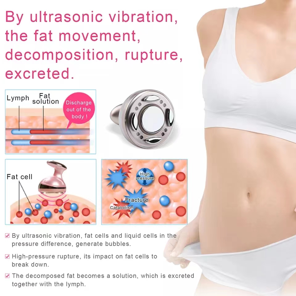 أحدث آلة لتشكيل الجسم وتنحيفه وإزالة السيلوليت باستخدام تقنية Rf Cavitation لتنحيف الجسم