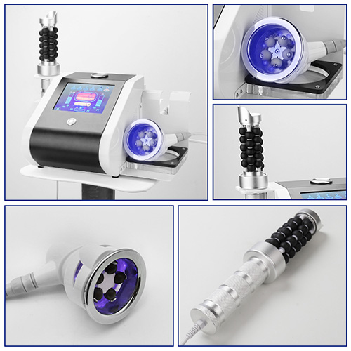 آلة نحت الجسم بكرة 5D للتخلص من السيلوليت، جهاز علاج التفريغ بالتفريغ Endosferas Slimming