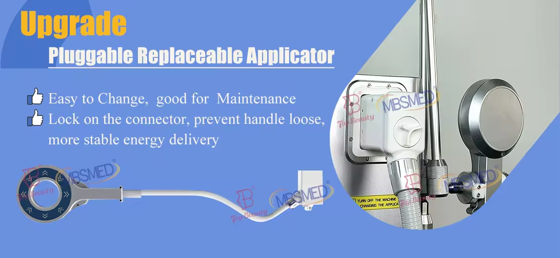 العلاج بالتحويل المغناطيسي خارج الجسم معتمد من CE لتطبيق العلاج على الجسم بالعلاج المغناطيسي الفيزيائي النبضي