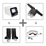 آلة تصريف اللمفاوية بالضغط مع 24 كيس هواء 2 في 1