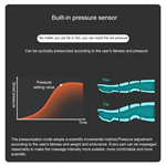 آلة تصريف اللمفاوية بالضغط مع 24 كيس هواء 2 في 1