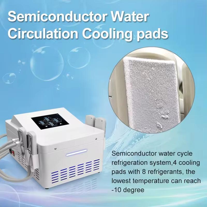 لوحات علاج بالتبريد Cryo Ems تحفيز العضلات الإلكترونية آلة نحت وتنحيف الجسم