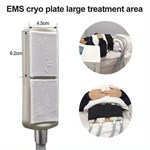 لوحات علاج بالتبريد Cryo Ems تحفيز العضلات الإلكترونية آلة نحت وتنحيف الجسم