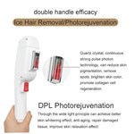 آلة إزالة الشعر بالليزر ثنائي القطب DPL فوتون تجديد شباب الجلد ورفع وعلاج التجاعيد وآلة تجميل
