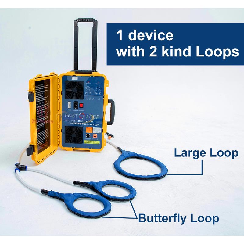 جهاز العلاج الطبيعي فيزيو ماغنيتو بي إم إس تي لووب معدات العلاج الطبي PEMF آلة PEMF لووب