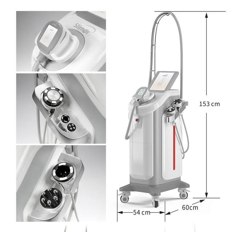 360 Rotation Vacuum Cavitation RF System Body Slimming Machine