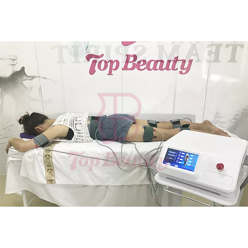 Professional 3 in 1 infrared pressotherapy EMS lymphatic drainage machine with blanket