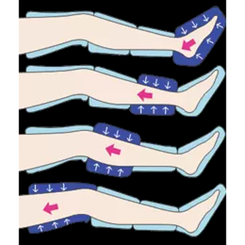 جهاز تدليك تصريف اللمفاوية بالضغط المائي للاستخدام المهني