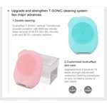 فرشاة وجه سيليكون لتنظيف وتدليك الوجه مع إضاءة LED لأحدث المنتجات
