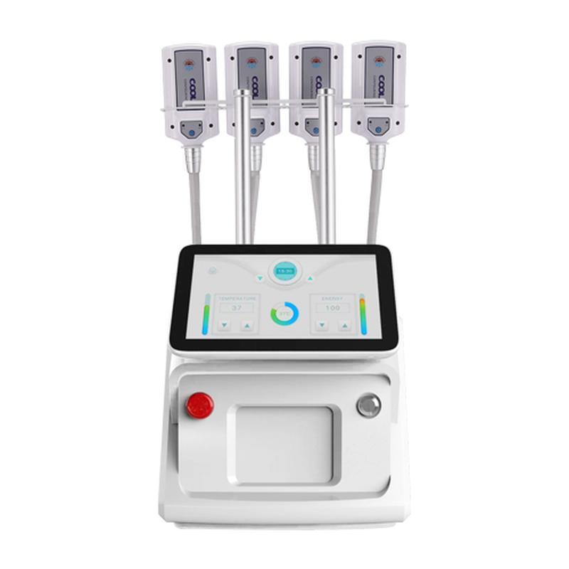 2023 جهاز جديد لتحليل الدهون بالتبريد بدون ألم لتنحيف البطن وألواح التبريد جهاز تجميد الدهون EMS