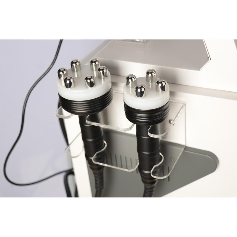 آلة تدليك بأسطوانة نظام تفتيت الدهون متعدد الأقطاب بالتبريد بالتبريد و الترددات الراديوية و نظام التفريغ 5 في 1 جديد 2023 لتدليك الجسم و نحته