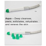 4 في 1 آلة تقشير الوجه بالموجات فوق الصوتية والفقاعات الدقيقة هيدرا ديرمابرازيون معدات تجميل