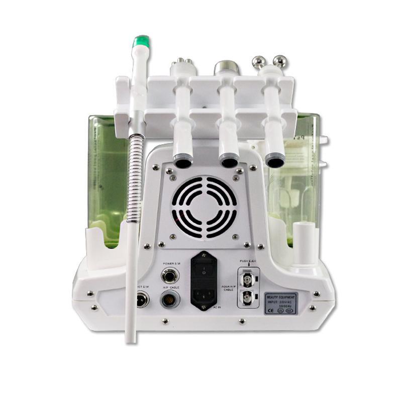 4 في 1 آلة تقشير الوجه بالموجات فوق الصوتية والفقاعات الدقيقة هيدرا ديرمابرازيون معدات تجميل