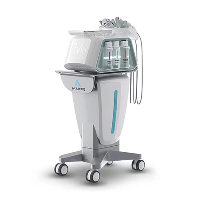 جهاز هيدرو ديرمابرازيون لتنظيف الوجه بالتفريغ الهوائي جت بيل أكوا 6 في 1 لصالونات التجميل