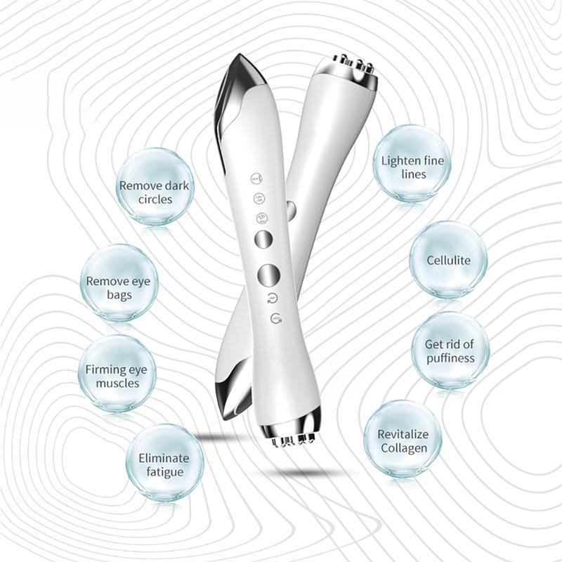جهاز تدليك العين المحمول بالاهتزاز المريح مع موسيقى قابلة لإعادة الشحن
