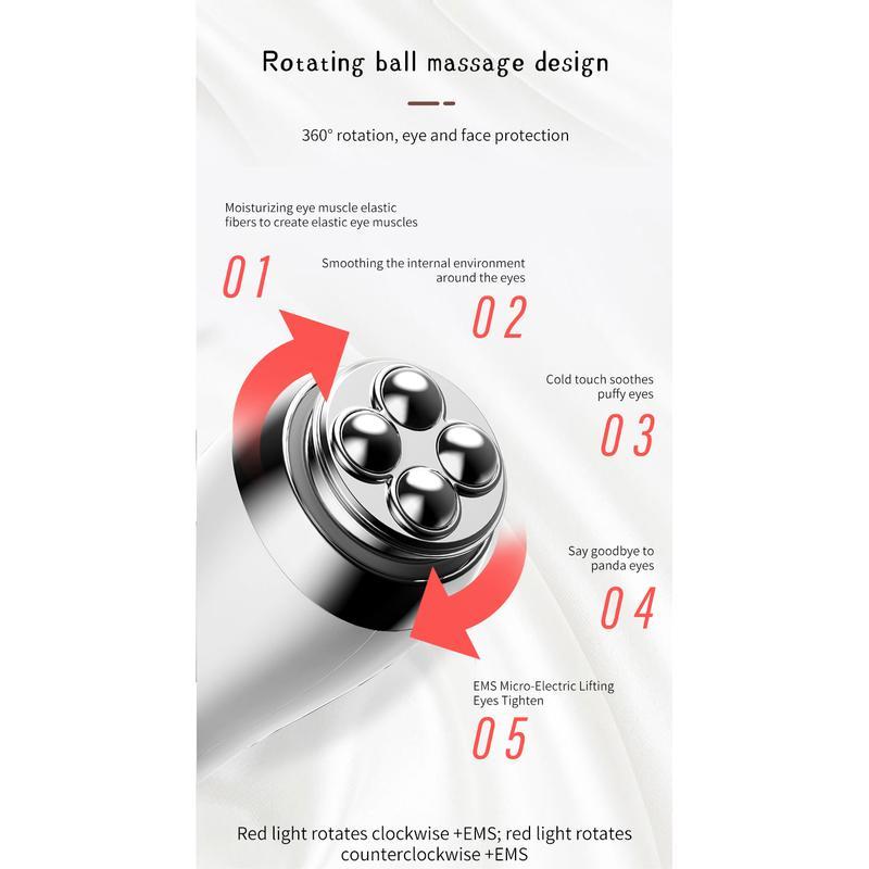 جهاز تدليك العين المحمول بالاهتزاز المريح مع موسيقى قابلة لإعادة الشحن