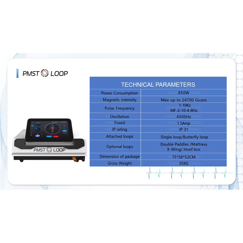 آلة العلاج المغناطيسي إم تي تي فيزيو المحمولة 2024 العلاج الطبيعي المغناطيسي لتخفيف الألم
