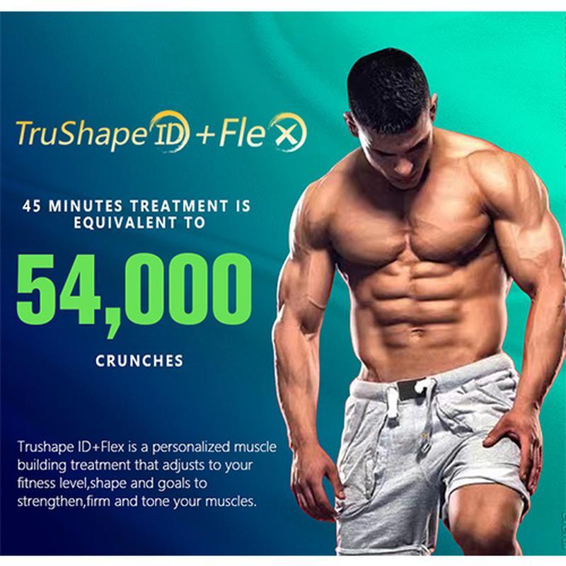جهاز تشكيل الجسم بتحفيز العضلات كهربائيًا Trusculpt ID + Flex EMS الاحترافي