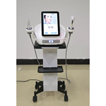 جهاز التجميل بالموجات فوق الصوتية Rf 10 خراطيش لشد البشرة وأفضل مزيل للتجاعيد بتقنية HIFU RF الجديدة