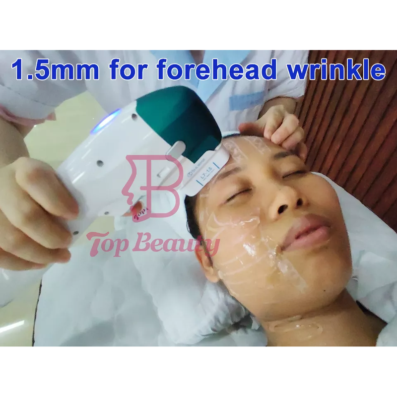 جهاز تجميل الوجه بالموجات فوق الصوتية المركزة عالية الكثافة لإزالة تجاعيد الوجه وشدّه وتنحيف الجسم بجهاز HIFU Vmax 8D