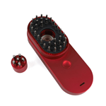 فرشاة شعر كهربائية صغيرة محمولة أيونية مضادة للكهرباء الساكنة تدليك لفروة الرأس مشط علاج تساقط الشعر العناية