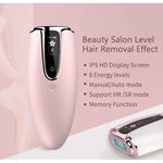 منتجات منزلية شائعة آلة إزالة الشعر بالليزر المحمولة باليد لإزالة الشعر بالليزر في المنزل