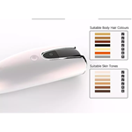 منتجات منزلية شائعة آلة إزالة الشعر بالليزر المحمولة باليد لإزالة الشعر بالليزر في المنزل