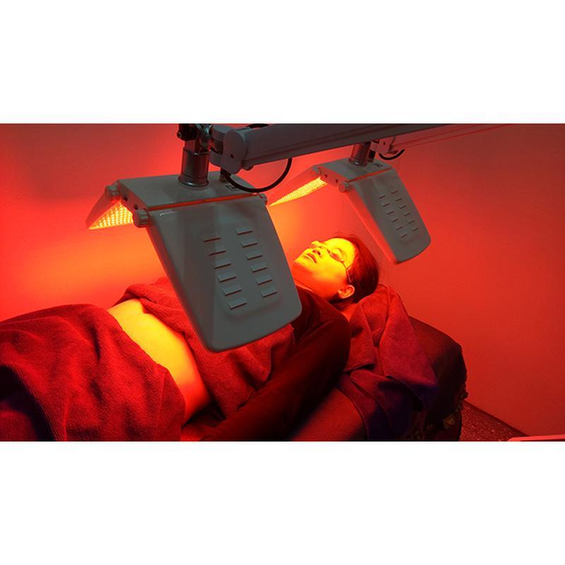 جهاز علاج الوجه بضوء LED ب7 ألوان للعناية بالبشرة والعلاج بالضوء الفوتونى المزدوج PDT