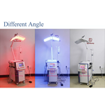 6 في 1 علاج الوجه بالضوء الفوتون المحمول PDT 6 ألوان مصباح LED للوجه PDT ضوء RF شد الجلد آلة العناية بالبشرة الهيدرو