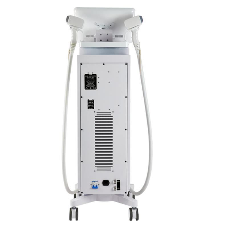 جهاز متعدد الوظائف 2 في 1 ليزر ياج 808 ديود لإزالة الشعر والوشم للصالون