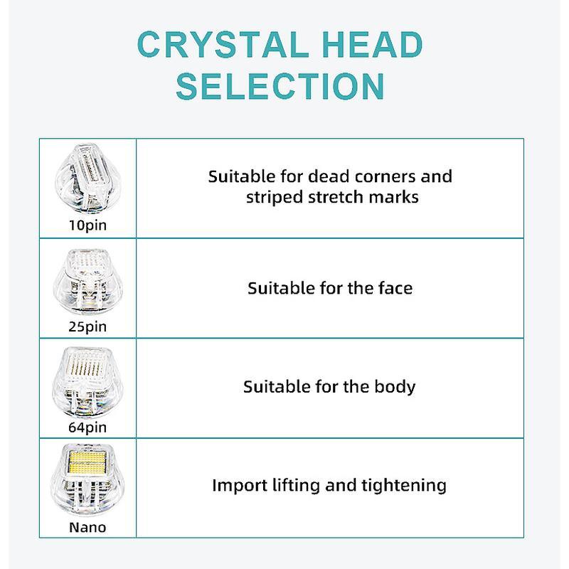 جهاز ميكرونيدلينج احترافي لإزالة الندبات وتشدّيد البشرة مع إبر دقيقة